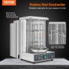 Shawarma Grill Machine, 13lbs Capacity, Chicken Shawarma Cooker Machine with 2 Burners