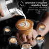 300ml Milk Heater 450W milk foam Cold Bubble Chocolate Stir Cold / hot Latte Cappuccino 360°