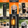 PSME2604 Portable Car Coffee Maker with 88-92°C Automatic Pressure Extraction Italian espresso